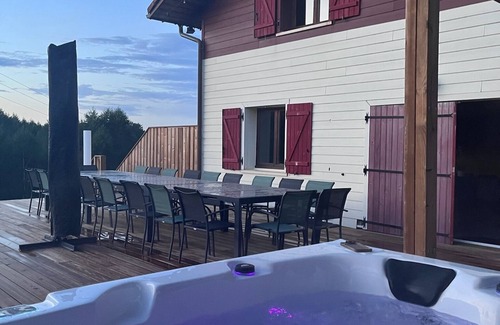 Gerbepal Ski Chalet | Le Domaine du Bambois Chalet 15pers 5min from Gérardmer Spa Sauna Etang Pétanque