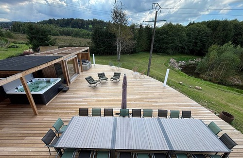 Gerbepal Ski Chalet | Le Domaine du Bambois Chalet 15pers 5min from Gérardmer Spa Sauna Etang Pétanque