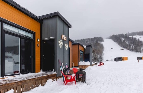 Saint-Mathieu-de-Rioux Ski Chalet | Le Du-MontSKI, Chalet familial ski-in ski-out