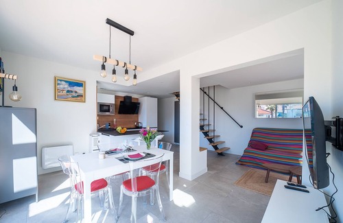 Sainte-Marie-Plage Apartment | Le Duplex de Monique - Beau Duplex proche plage