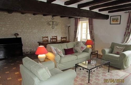 Chaumussay Condo | LE FLEUVE -COTTAGE HOLIDAY RENTAL, IN LE GRAND PRESSIGNY, INDRE-ET-LOIRE, FRANCE