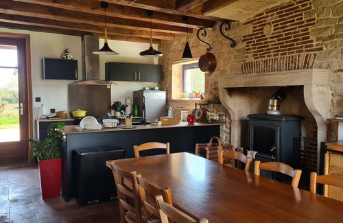 Saint-Etienne-sur-Reyssouze House | Le Grenier du Chêne, sweet cottage between Bresse and Burgundy, 12 to 15 people