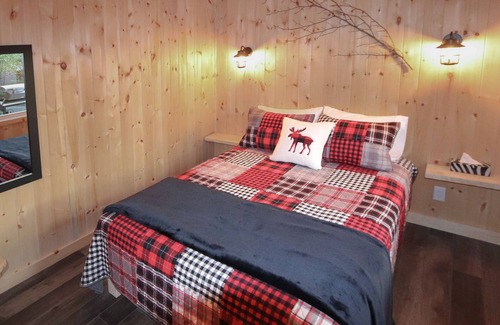 Shannon Ski Chalet | Le Geai Bleu Chalet au Bord de L'eau Avec spa