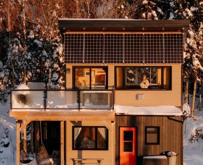 Lac Beauport Ski Chalet | Le Hélios - MicroChalet au Maelstrom