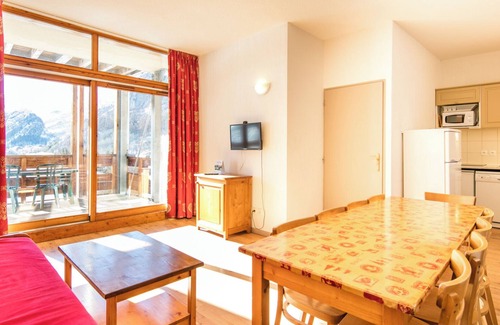 Valloire Apartment | Le Hameau de Valloire 3p8p Coin Nuit