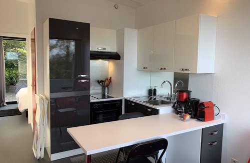 Varengeville-sur-Mer Apartment | Le Lodge Rouge with sea view