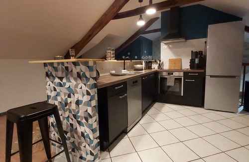 Villefranche-de-Rouergue Apartment | Le Loft Saint-Georges *: a superb duplex in the heart of the Bastide Royale!
