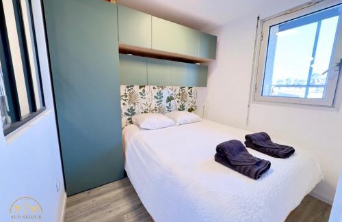 La Cote Radieuse Apartment | Le Maëva - T2- Front de mer- Clim - Parking - Wifi- SudSéjourConciergerie