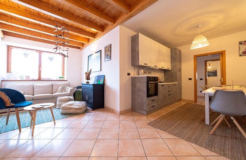 Comano Terme Apartment | Le Muse, Comano Terme Holiday - piano terra