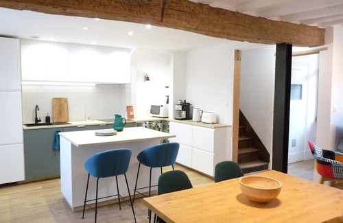 Amboise House | Le Passage du Roi: Historic TownHouse, Charming Courtyard - Steps from Chateau!