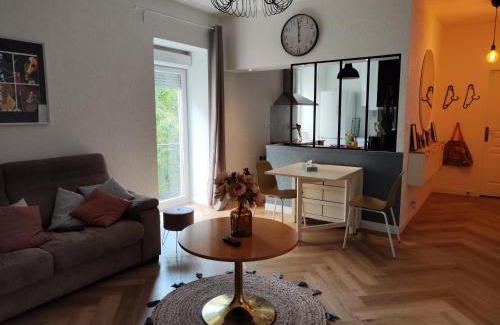 Bellegarde-sur-Valserine Apartment | LE PETIT ANGLE APPARTEMENT 2 Pièces, plein centre ville, près de la gare jusqu'à 4 personnes