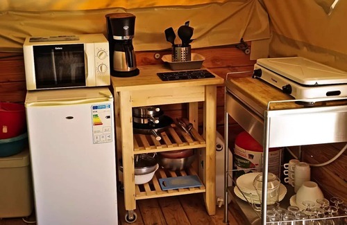 Baratier House | Le Petit Liou Sites & Paysages * - Canvas and wood tent Unusual nature without sanitary facilities for 4 people