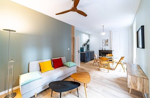 Saint Michel - Mairie Apartment | Le petit Rochette - Appartement 2 pers- Jean Macé