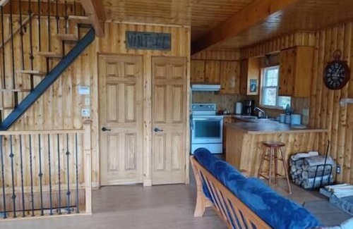 Chateau-Richer Ski Chalet | Le Rustique avec lac privé