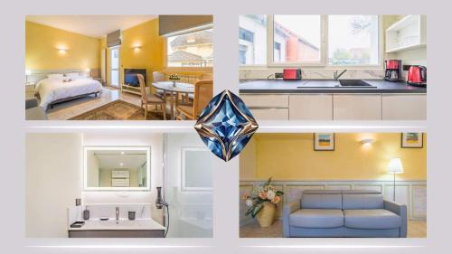 Pont-Sainte-Marie Apartment | Le SAPHIR - Confort - Proche Mag Outlet Troyes - Parking gratuit