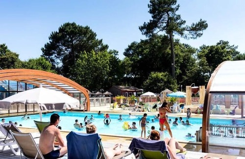 Lit-et-Mixe House | Le Soleil des Landes campsite **** - Classic XL 4-room mobile home for 6 people