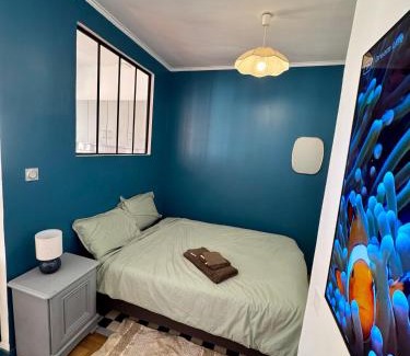 Selles-sur-Cher Apartment | Le Studio du Coq - Proche du Zoo de Beauval et des châteaux