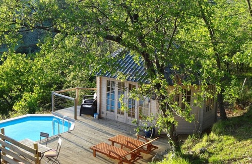 Lussas Cottage | Le Vallon des Etoiles⭐ "Cottage " Ardèche, Nature, Spa and Private swimming pool