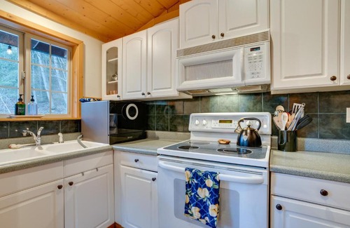 Leavenworth House | Leavenworth Cabin with Private Hot Tub!