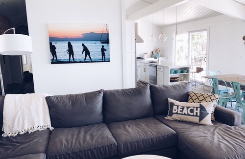 Northport House | Leelanau/Northport Beach House,130 ft of prime sugar sand beach just steps away.
