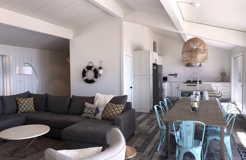 Northport House | Leelanau/Northport Beach House,130 ft of prime sugar sand beach just steps away.