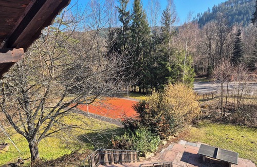 Bad Wildbad House | Leisure home "Wilhelm-Kiefer-Haus" with large grounds, fire pit, tennis court