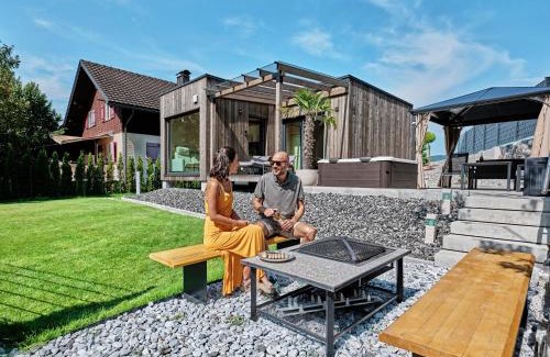 Frastanz Ski Chalet | Lelis Alpenloft - Bergchalet in Halden