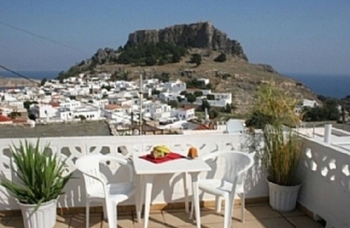 Lindos Apartment | Leonidas 2 Bedroom Apartment - On A Hillside In A Quiet Position!