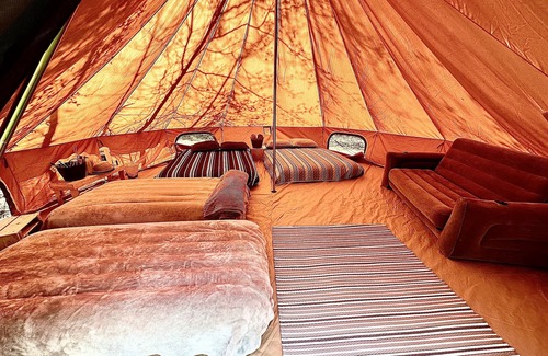 Tallahassee Other | Leroys Lounge XL Bell tent sleep 8 FARM therapy mini horse, cows, goats & chicks