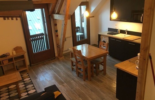 La Grave Apartment | Les Alpinistes N ° 11 La Grave, facing the Meije