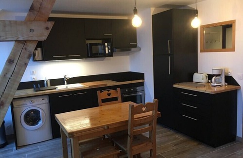 La Grave Apartment | Les Alpinistes N ° 11 La Grave, facing the Meije