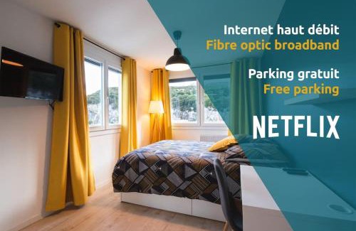 Fontaine Bed & Breakfast | Les chambres du Vercors - Parking Free Fibre Netflix