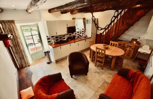 Riols Cottage | Les Coumayres - family friendly farmhouse, ideal large groups - heated pool, playground and terraces