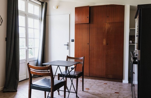 Mesnil-Val-Plage Apartment | Les Glycines, Chambre Avec Jardin
