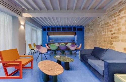 Bonne-Nouvelle Apartment | Les Halles - Luxurious & colorful 4BD for 16 guest