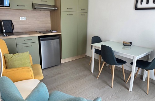 Olonne-sur-Mer Apartment | Les Sables/Olonne T2 apartment with garden, 10 min from beaches and center.