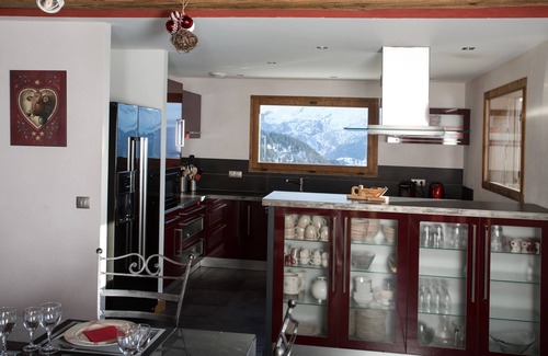 Bisanne 1500 Ski Chalet | Les Saisies/HIGH STANDING Chalet 15 pers with SPA Fireplace and Mont Blanc view
