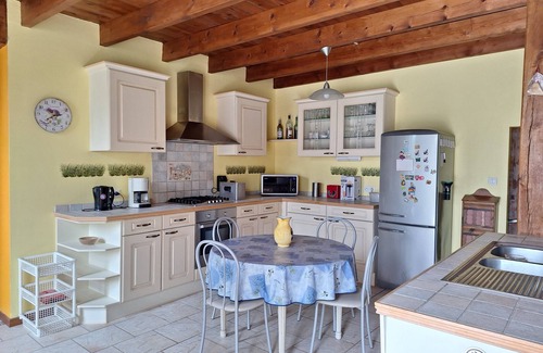 Saint-Germain-de-Vibrac House | Les Volets bleus, family Charentaise house, 10 km from Jonzac, large garden