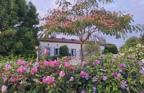 Saint-Germain-de-Vibrac House | Les Volets bleus, family Charentaise house, 10 km from Jonzac, large garden