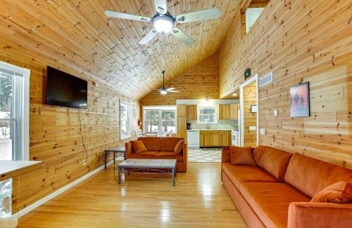 Cadillac House | Less Than 1 Mi to ATV Trails Cadillac Golf Retreat!