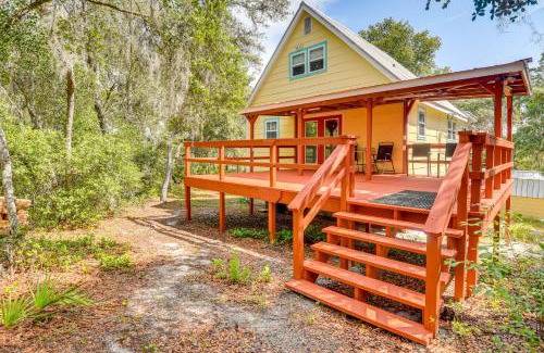 Fort McCoy House | Less Than half Mi to Lake George Access Cabin with Decks!