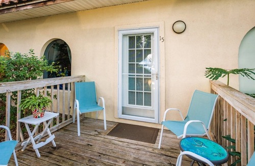 St. Augustine Condo | Let Nature Surround You! Garden View King Bed