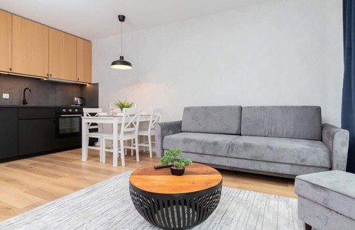 Nowy Port Apartment | Letnicka 2 | Minimalist Apartment | Parking