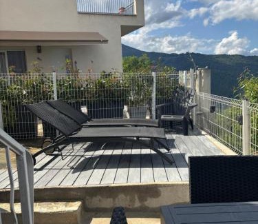 Taglio-Isolaccio House | Levé du soleil sur la mer