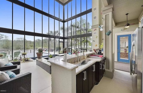 Diamondhead House | Level 1, infinity pool and amazing outdoor entertaining space! - Diamondhead, MS