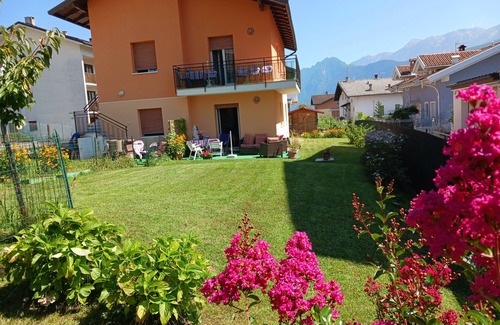 Barco Apartment | Levico "CASA DEL SOLE" with its own garden, next to the center, 800 meters from Levicose