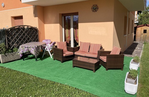 Barco Apartment | Levico mit Eigene Garten, Neben Zentrum, 800 Meter Levicose Erdgeschosswohnung