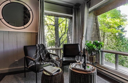 Sainte-Lucie-des-Laurentides Ski Chalet | Lima’s Nest - Spa/Lake/Nature