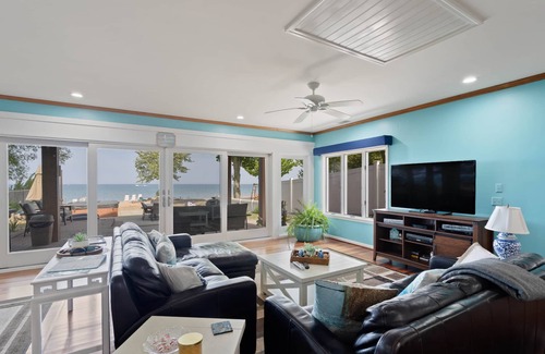 Port Sanilac House | Libby's Cove - Swim spa open all year! kayaks&more