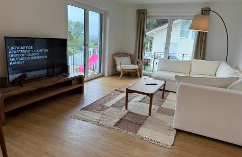 Uffing am Steffelsee Apartment | Liboria I Stylische Maisonette Wohnung Alpenblick I 4min zum See
